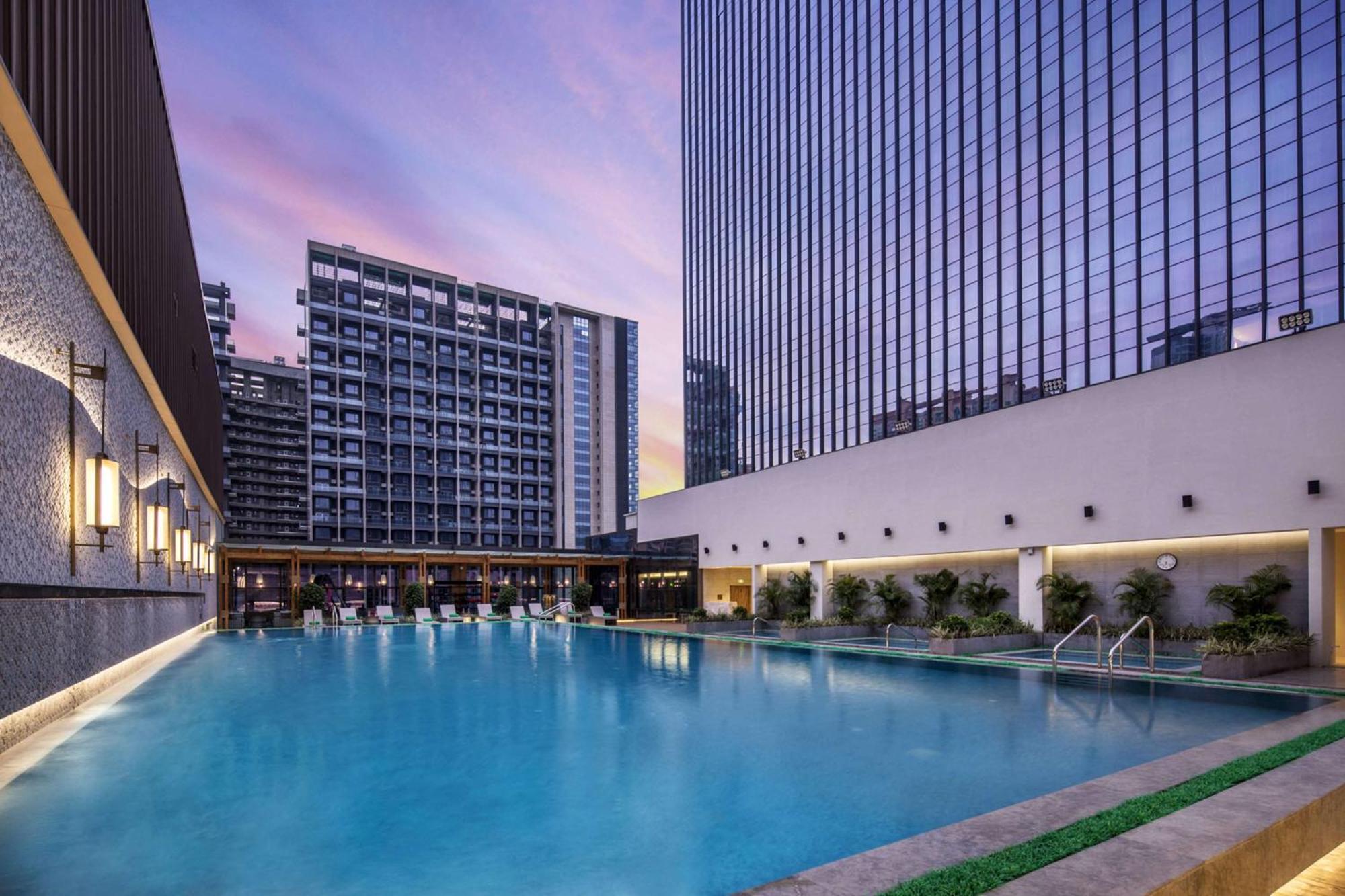 ดับเบิลทรี บาย ฮิลตัน โฮเต็ล เซินเจิ้น หลงหัว Hotel ภายนอก รูปภาพ